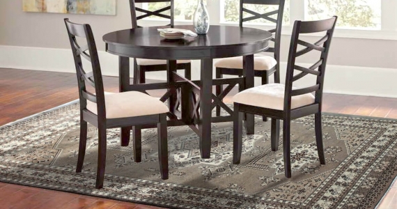 Oriental tapis noués à la main